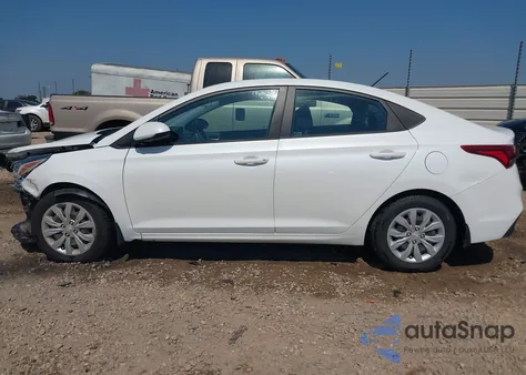 2022 Hyundai Accent Se из США, поврежденный, VIN 3KPC24A62NE155245